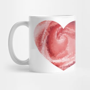 Rose heart Mug